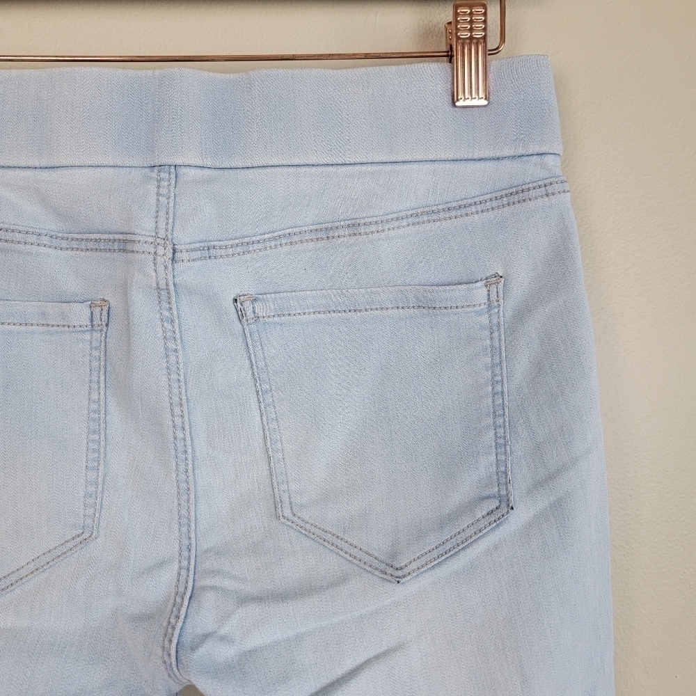 Liverpool 8 Sienna Ankle Legging Light Blue Wash Mid Rise Pull On Skinny Jeans - Picture 8 of 13